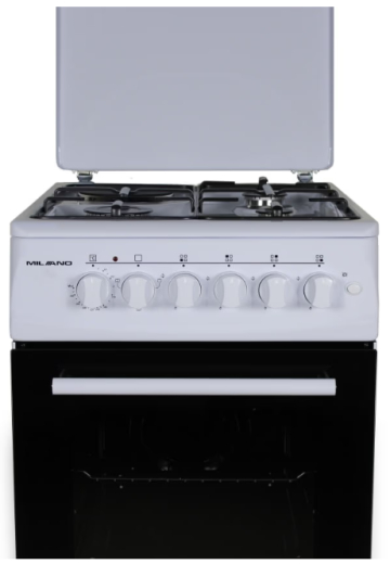 Комбинированная плита MILANO ML50 E21 White - 2