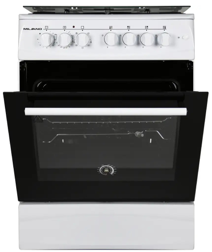 Комбинированная плита MILANO ML60 EF50 White - 3