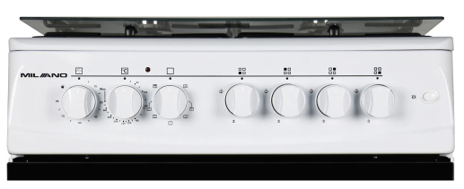 Комбинированная плита MILANO ML60 EF50 White - 4