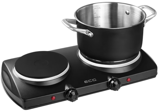 Настільна плита ECG EV 2512 Black - 4