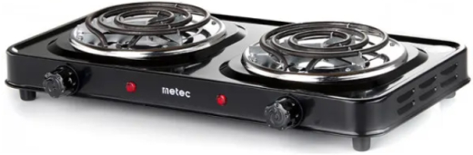 Настільна плита Metec ES-02DSB - 2