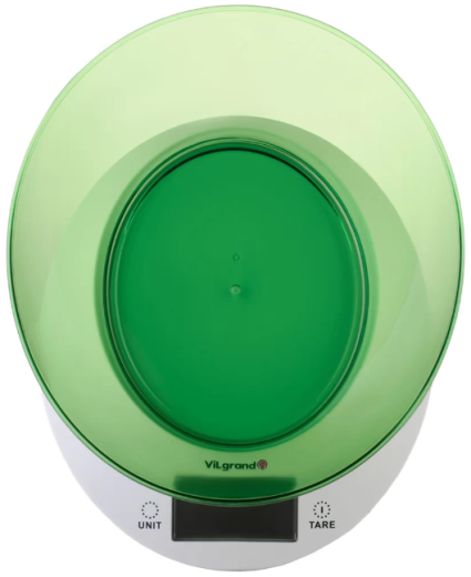 Ваги кухонні електронні ViLgrand VKS-533C_green - 3