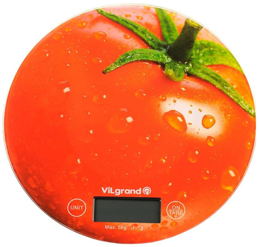 Ваги кухонні електронні ViLgrand VKS-519 Tomato - 1