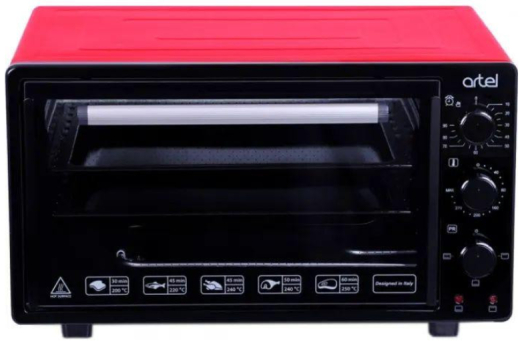 Духовка настільна Artel MD 3216 L Black Red - 1