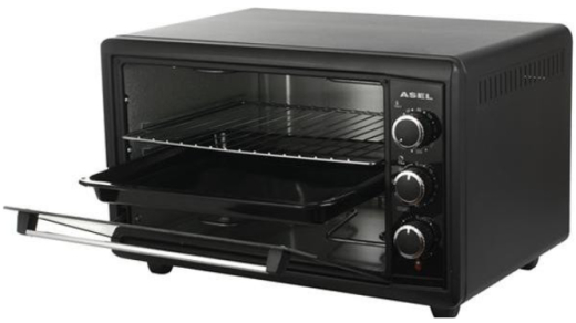 Духовка настільна Asel AF-50-33 Black - 2