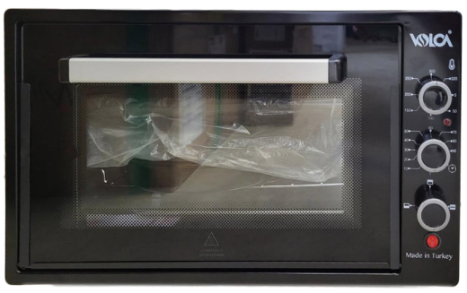 Духовка настільна Volca 7003 C Black - 1
