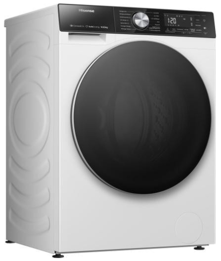 Прально-сушильна машина автоматична Hisense WD5S1045BW - 3