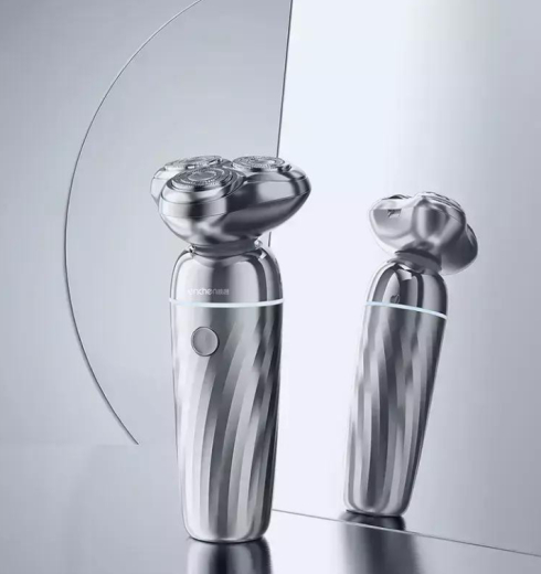 Електробритва чоловіча Enchen Rotary Shaver X7 Silver - 2
