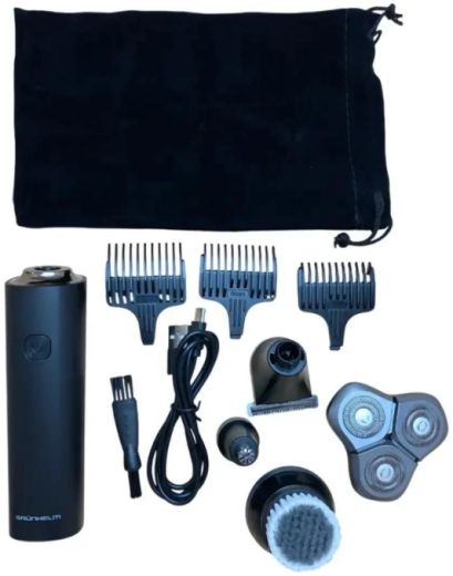 Електробритва чоловіча Grunhelm GHS303UMB - 2