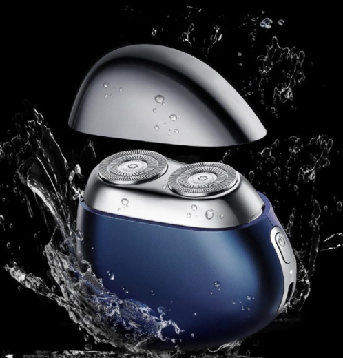 Електробритва чоловіча Metz Firm Stone Shaver MZPS021-Navy Blue - 3