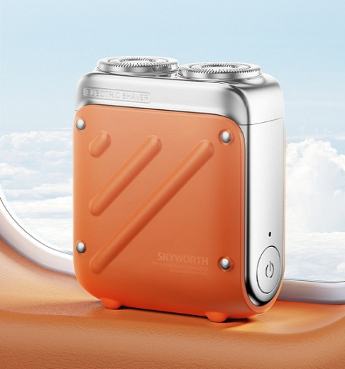 Електробритва чоловіча Metz Traveller Shaver with Bag Orange MZXZ021-OR - 2