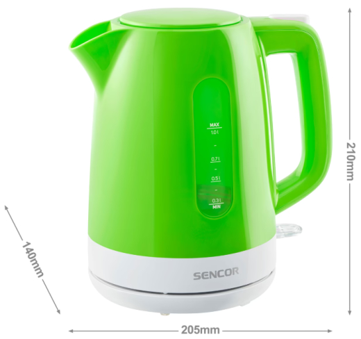 Электрочайник SENCOR SWK 1021GR - 4
