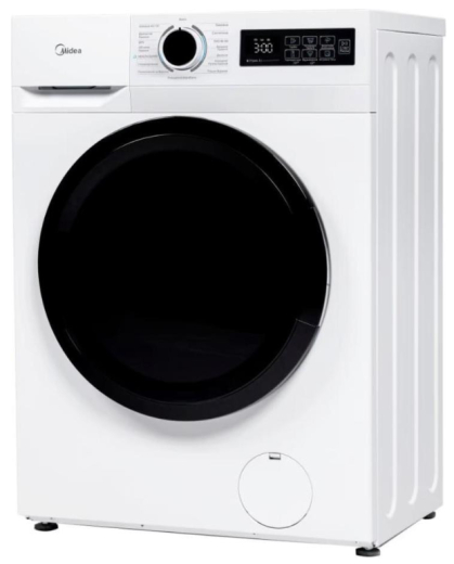 Пральна машина автоматична Midea MF110W80B/W-UA - 2