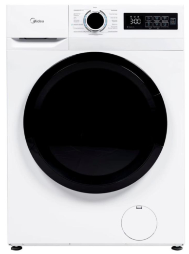 Пральна машина автоматична Midea MF110W70B/W-UA - 1