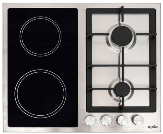 Комбинированная варочная поверхность VENTOLUX HG622 B9G CS(X) - 1