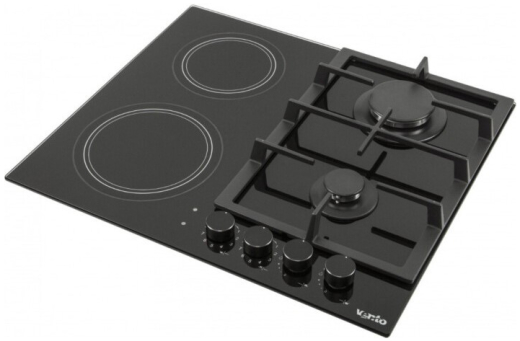 Комбинированная варочная поверхность VENTOLUX HG622 B9G CS I (BK) - 3