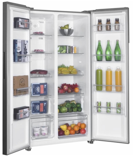 Холодильник с морозильной камерой HEINNER HSBS-HM532NFXE++ - 4