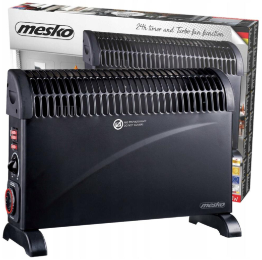 Обогреватель Mesko MS 7741 black - 1