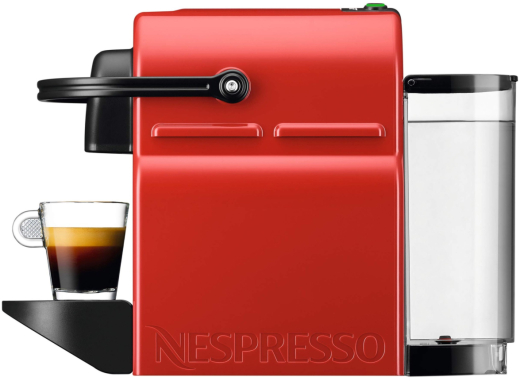 Капсульна кавоварка еспресо Krups Nespresso Inissia XN 1005 red - 2
