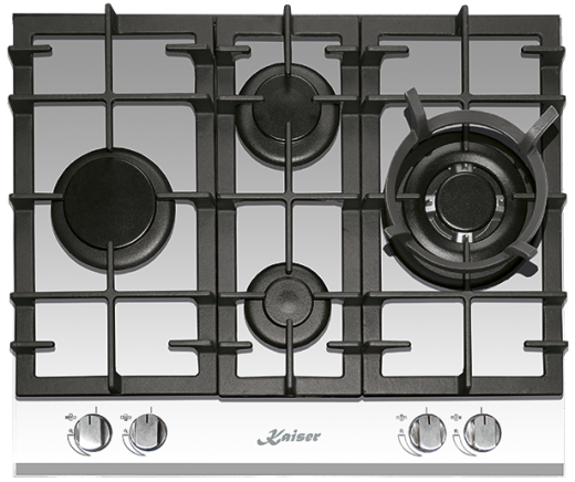 Газовая варочная поверхность Kaiser KCG 6394 W Turbo Romb - 1