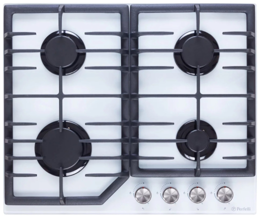Газова варильна поверхня Perfelli DIAMOND G69C BIANCO - 1