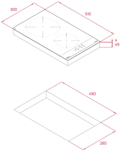 Індукційна варильна поверхня Teka IBC 32000 TTC (112520027) - 5