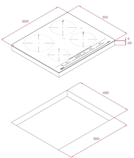 Индукционная варочная поверхность Teka IZC 64630 MST WHITE (112500027) - 6