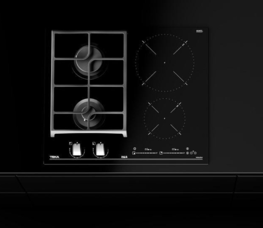 Комбинированная варочная поверхность Teka HYBRID JZC 64322 ABN BLACK (112570132) - 6