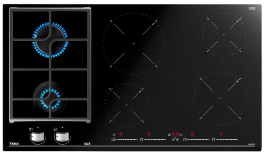 Комбинированная варочная поверхность Teka JZC 96324 ABN BK (112570150) - 2