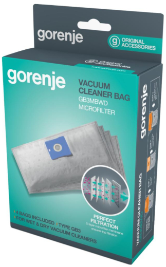 Мішок для пилососа багаторазовий Gorenje GB3 - 2