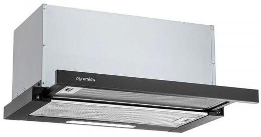 Вытяжка телескопическая Pyramida ATH 60 (700) BL - 2