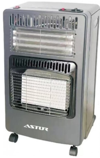 Обогреватель газовый/электрический Astor EGH-22400 - 1