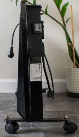 Обігрівач Saturn ST-HT8667 Black - 4