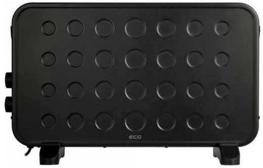 Обогреватель ECG TK 2070 Black - 1