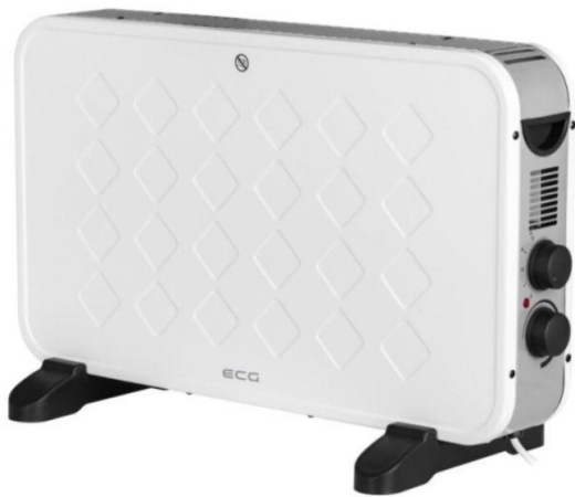 Обігрівач ECG TK 2070 White - 2