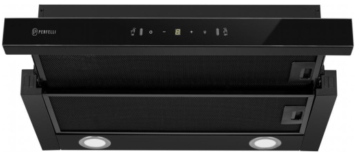 Вытяжка телескопическая Perfelli DELIO 6PWB NERO - 1