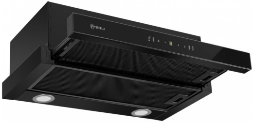 Вытяжка телескопическая Perfelli DELIO 6PWB NERO - 2