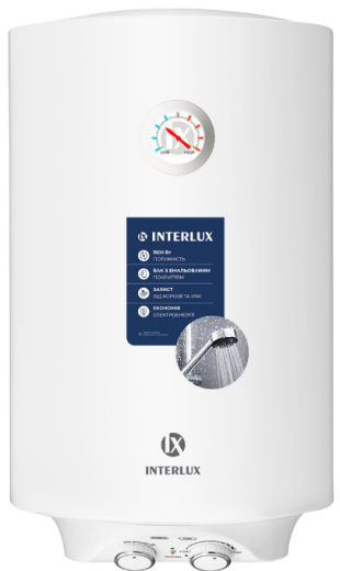 Водонагреватель (бойлер) электрический накопительный INTERLUX IRWW-50MS - 3