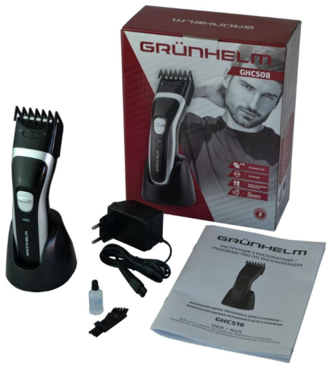 Машинка для стрижки Grunhelm GHC528 - 4
