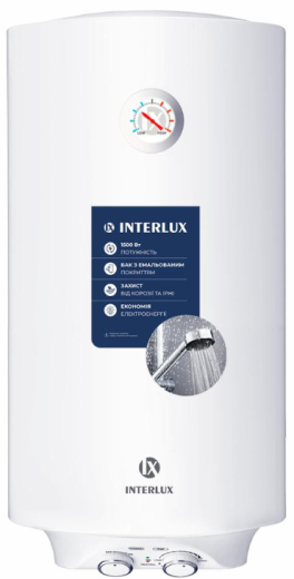 Водонагреватель (бойлер) электрический накопительный INTERLUX IRWW-100MS - 2