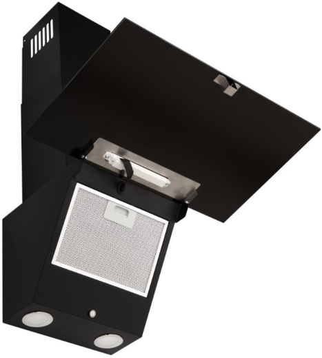 Вытяжка наклонная Eleyus CRISTAL 1000 LED 60 BL - 4