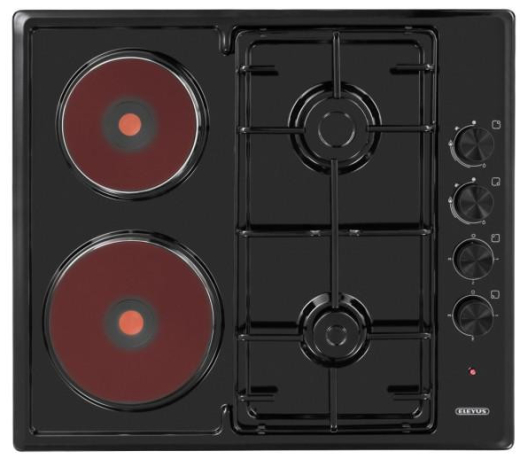 Комбінована варильна поверхня Eleyus DUO 60 BL H2 EF - 2