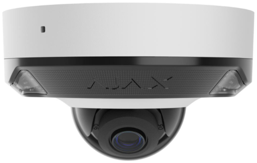 IP-камера відеоспостереження Ajax DomeCam Mini HL 8MP 2.8mm White (000059526) - 1
