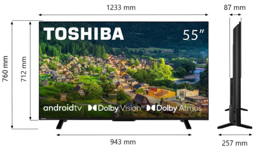 Телевізор Toshiba 55UA2363DG - 5