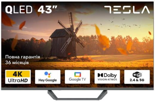 Телевізор Tesla Q43E655GUS - 1
