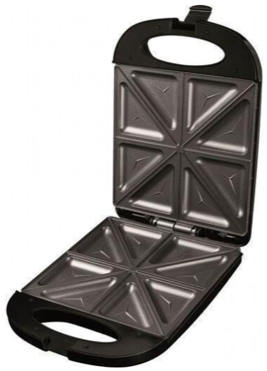 Бутербродниця ECG S 4232 Family Black - 2