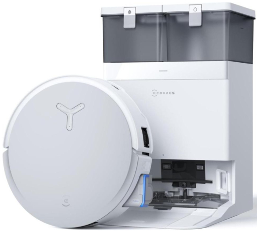 Робот-пылесос с влажной уборкой ECOVACS Deebot X8 Omni White - 2