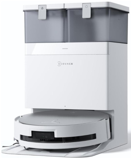 Робот-пылесос с влажной уборкой ECOVACS Deebot X8 Omni White - 4