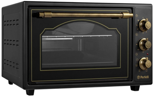 Духовка настільна Perfelli LAGGIO 37 BLACK RETRO - 2