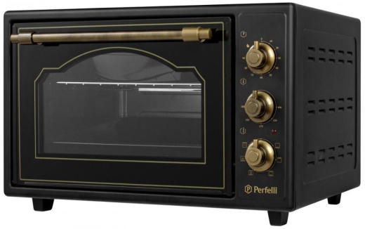Духовка настільна Perfelli LAGGIO 37 BLACK RETRO - 3